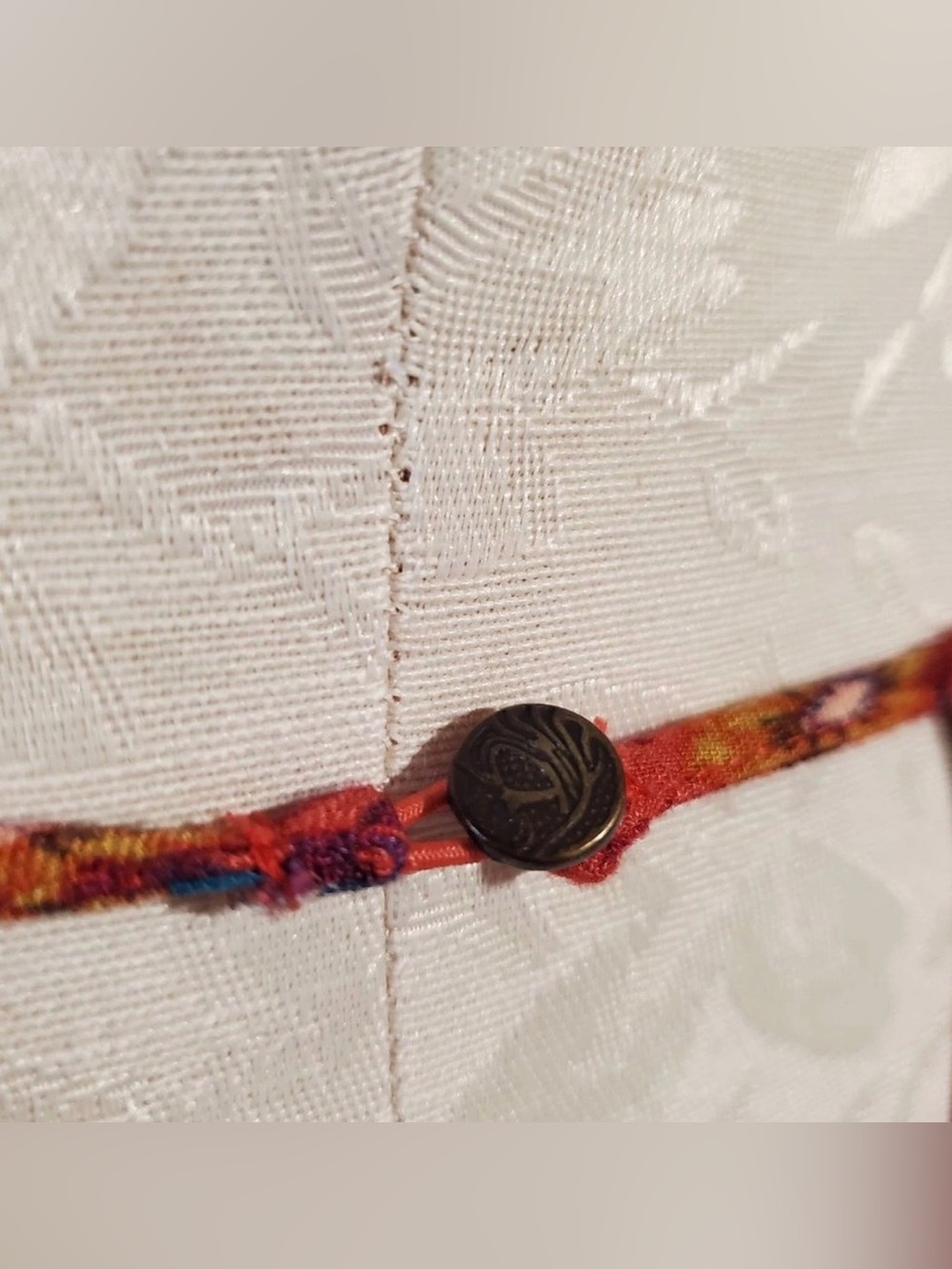 American Eagle Outfitters Floral Multicolor Boho Peasant Blouse Women’s Medium - Picture 7 of 12